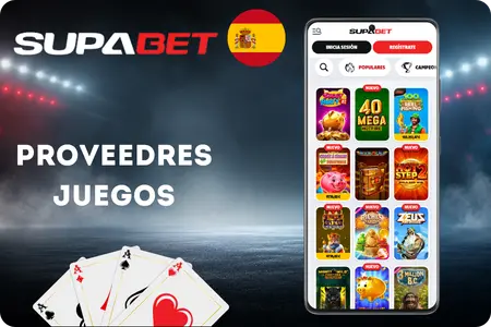 Más de 100 proveedores y la mayor variedad de juegos en Supabet