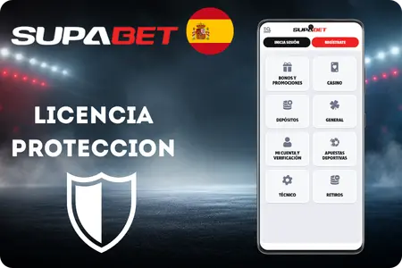 Licencia y protección del jugador en Supabet